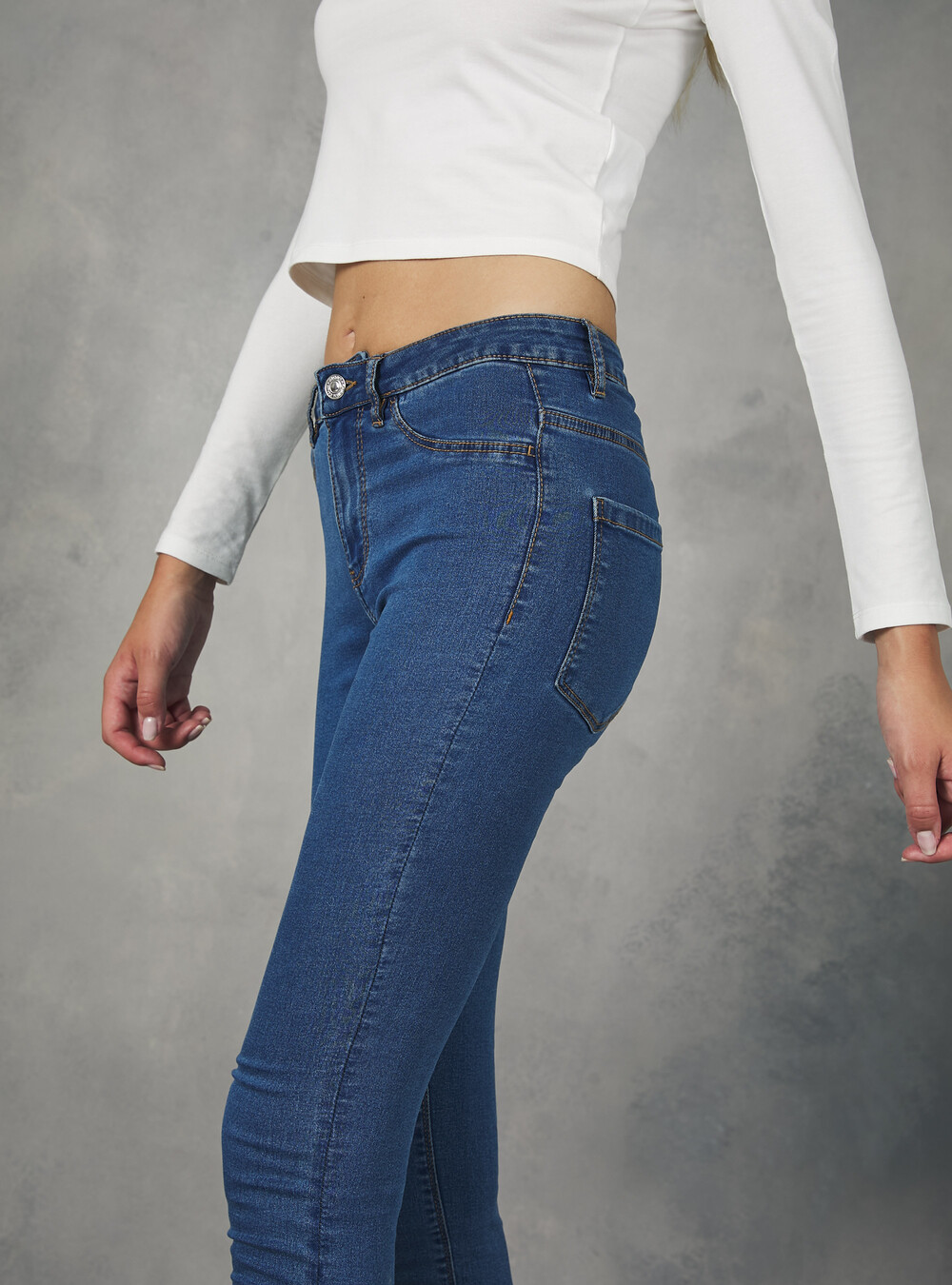 Jeans super skinny in denim stretch | Alcott | Jeans Donna
