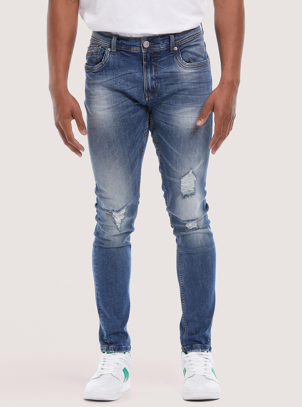 Super skinny stretch denim jeans | Alcott | Jeans Uomo